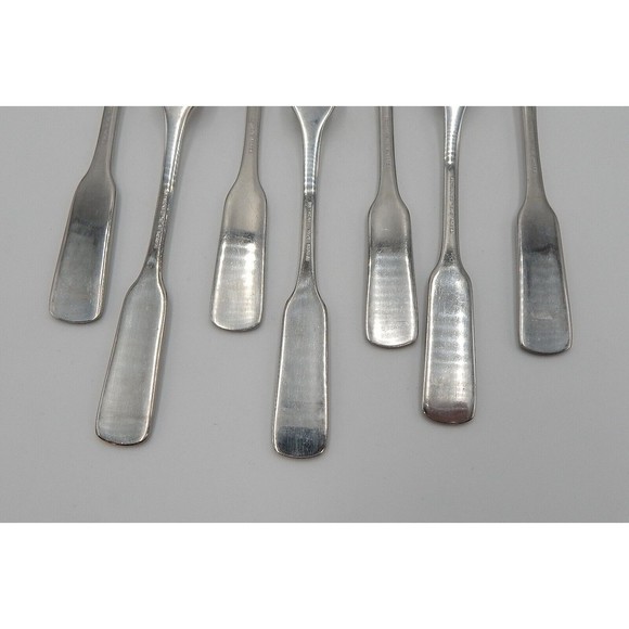 Retroneu Cambridge Cocktail Seafood Fork 18/8 Korea Set of 8 - Picture 5 of 9